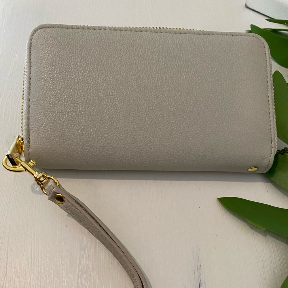 Vegan Leather Wristlet
